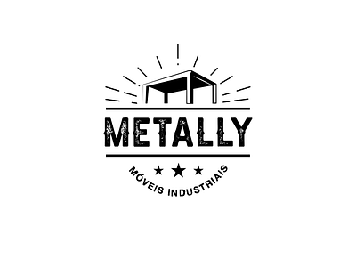 METALLY branding graphic design logo