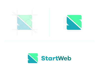 Start Web Logo Dribbble adobe illustrator adobe photoshop branding domains hosting icon logo s letter web webhosting whm