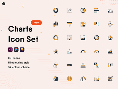 Free Icon Set - Charts, Graphs, Analytics, Actions, Business