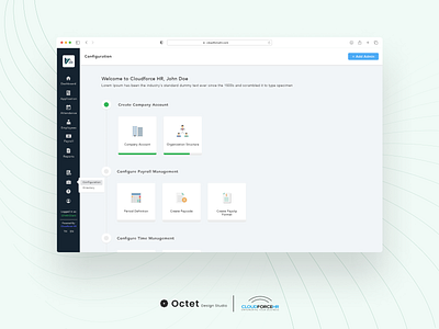 HR Management System - People, HR Management Dashboard UI Design