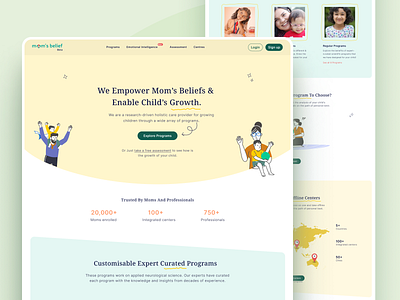 E-Learning Website for Children Creative Homepage Design children website creative homepage creative webpage education edutech elearning elearning website homepage homepage design homepage ui learning website ui ui design web ui website ui