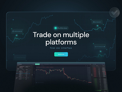 Trading Platform Landingpage