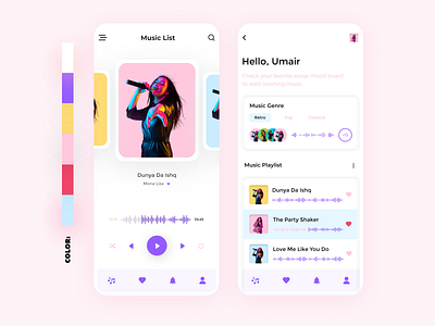 Music App ui