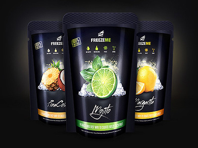 Cocktail Mix Packaging Design alcohol drink drink packaging packaging design pouch product vodka