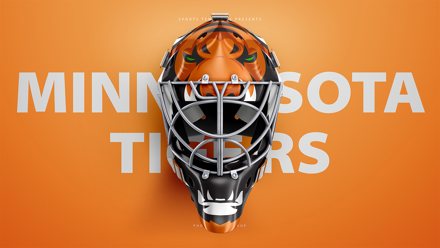 Download Hockey Goalie Mask PSD mockup template by Ali Rahmoun on Dribbble