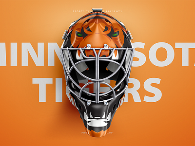 Download Hockey Goalie Mask PSD mockup template by Ali Rahmoun on Dribbble