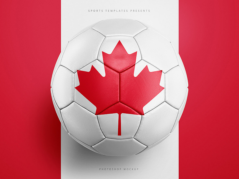 Download Soccer Ball football Mockup Template by Ali Rahmoun on ...