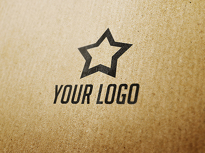 Realistic Logo Mockup by Ali Rahmoun on Dribbble