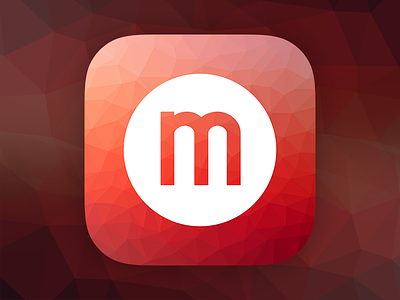 mallardo iOS Icon app geometric icon ios iphone logo m mallardo mallardo.co social