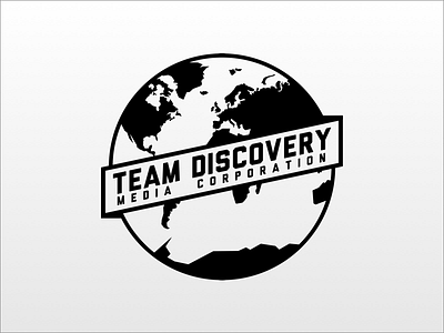 Team Discovery Media Corporation Logo corporation design logo media team discovery