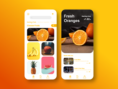 Fruit App UI