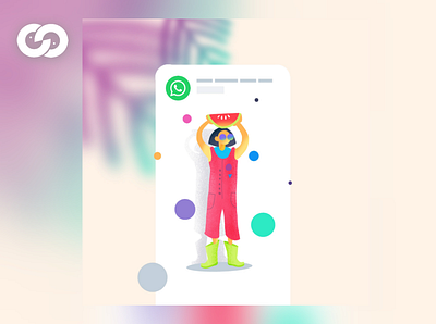 Share your story 2020 artist backgrounds color creative design illustration illustrator landing page share story trend ui vector whatsapp