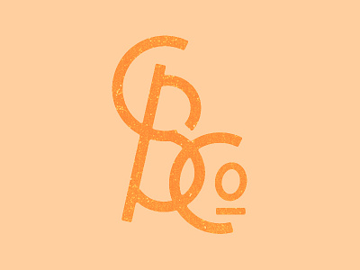 Carytown Bicycle Co. b bike c co company hand drawn typography illustration logo monogram typography