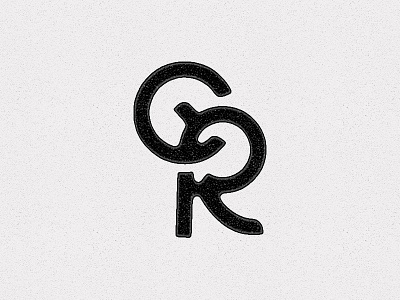 CR Monogram c illustrator letters monogram r typography