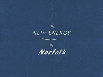 NEON bolt electric energy lightning neon typography vintage