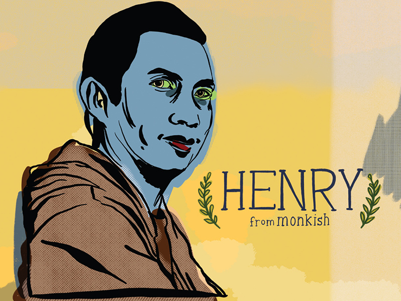 Henry illustration portrait monkish brewery beer craft beer