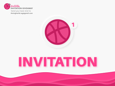 Dribbble invitation Giveaway