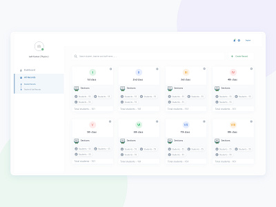 School Management Dashboard