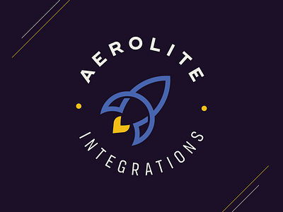 Aerolite challenge daily daily logo challenge design logo rocket tech vector