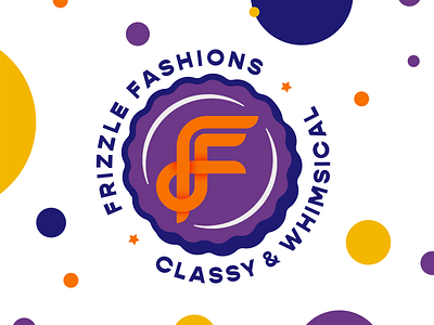 Frizzle Fashions branding clothing daily logo challenge fashion frizzle letter logo magic school bus