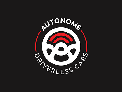 Autonome branding car dailylogochallenge design logo robot typography