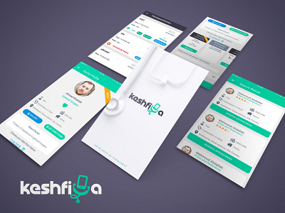 Kashfya app design ui ux
