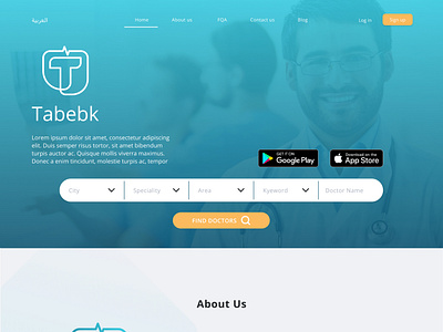 Tabebk medical booking website