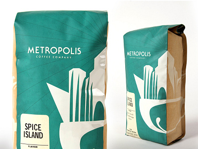 Metropolis Coffee Packaging 2014