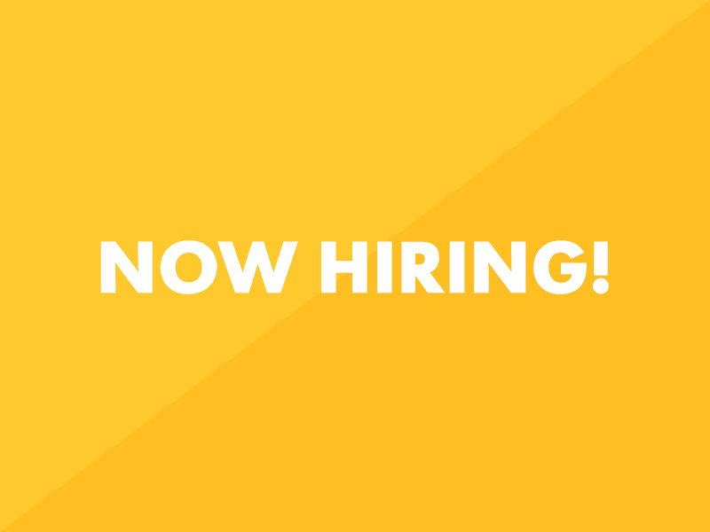 We're Hiring! now hiring designer web designer hiring job position designscout chicago ui talent team open