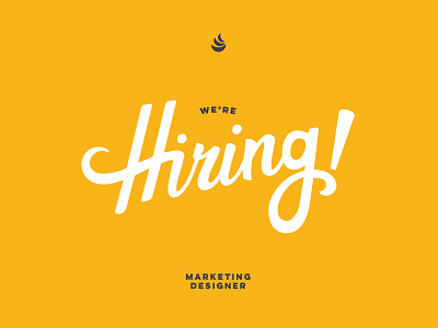 We're looking for a Marketing Designer