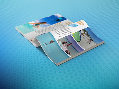 Kitesurf - Brochure beach cuba design travel vacations