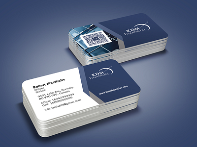 Business Card - KDM Financial adobe illustrator adobe photoshop branding design financial graphic design logo