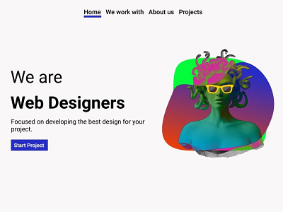 Web Designers challenge website design