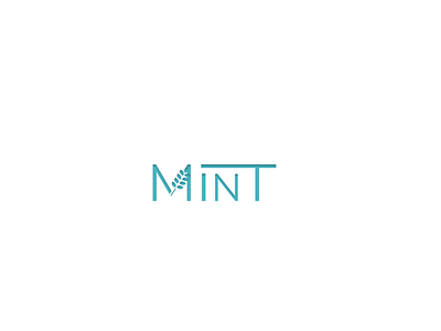 Mint design logo mint vector