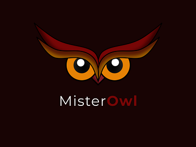 Mister Owl II design logo owl vector