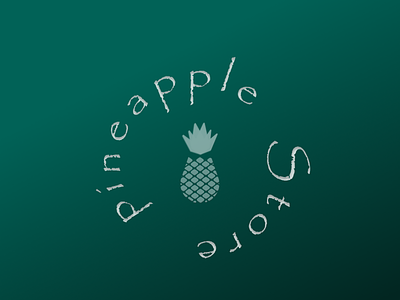 Pineapple Store Logo branding graphic design logo