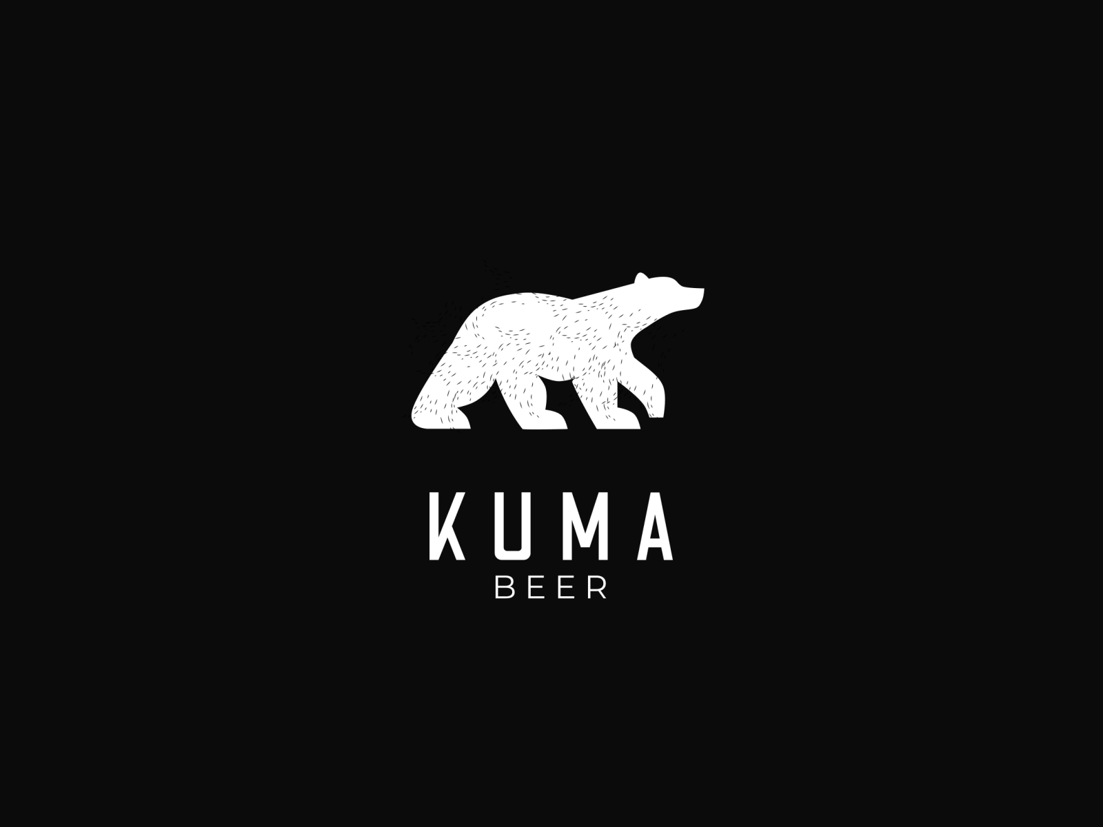 Kuma Beer by Mara Barros on Dribbble