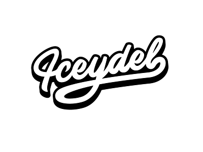 New Branding Logo for "Iceydel" (myself) branding design illustration logo typography