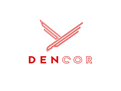 Dencor Logo branding design logo vector