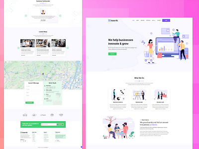 business agency web template