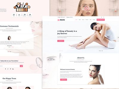 Munu - Beauty Template