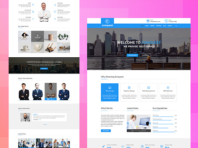 business template agency branding business business agency clean creative design ui uiux