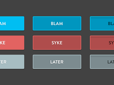 Buttons buttons flat freebie psd ui