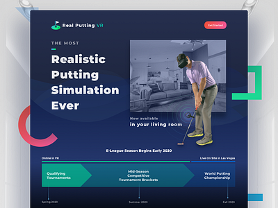 Real Putting VR Website