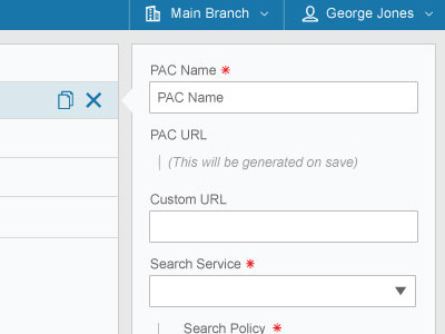 Universal Admin Form