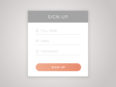 Sign Up 01 button dailyui form sign up signup