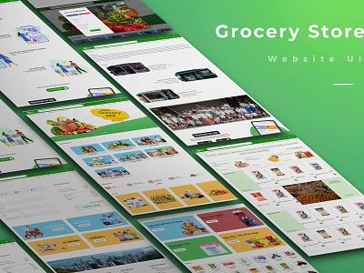 Online Grocery Store - Website UI