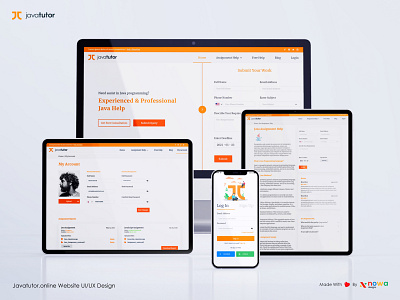 Online Tutor Website UI/UX Design