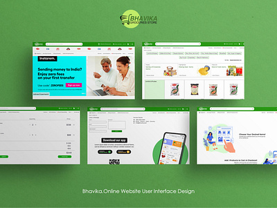 Online Grocery Store UI Design onlinestore ui webdesign websitedesign