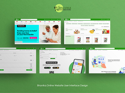 Online Grocery Store UI Design